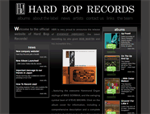Tablet Screenshot of hardboprecords.com
